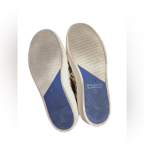 Rothy’s Slip On Cheetah Sneaker Size 5.5 - Picture 8 of 9